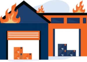 انبارها گرفتار در آتش خودسوزی